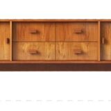 Vintage Scandinavian teak sideboard
