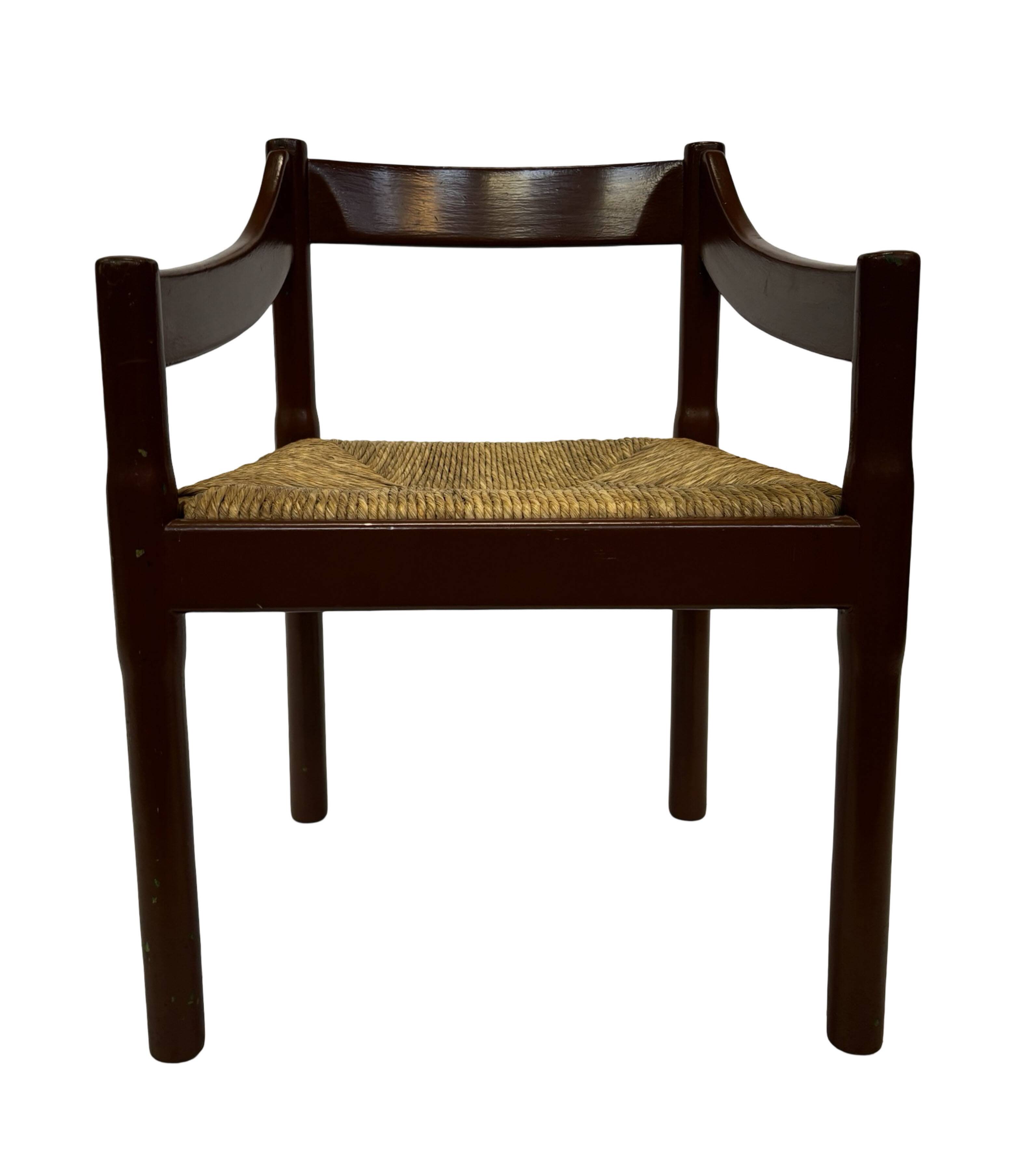 Carimate chair model 892 Vico Magistretti for Cassina