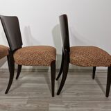 Art Deco Style Dining Chairs by Jindrich Halabala