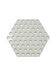 Space age white ceramic plate, Ennio Lucini, Gabbianelli Italy ca. 1970