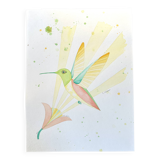 Hummingbird watercolor