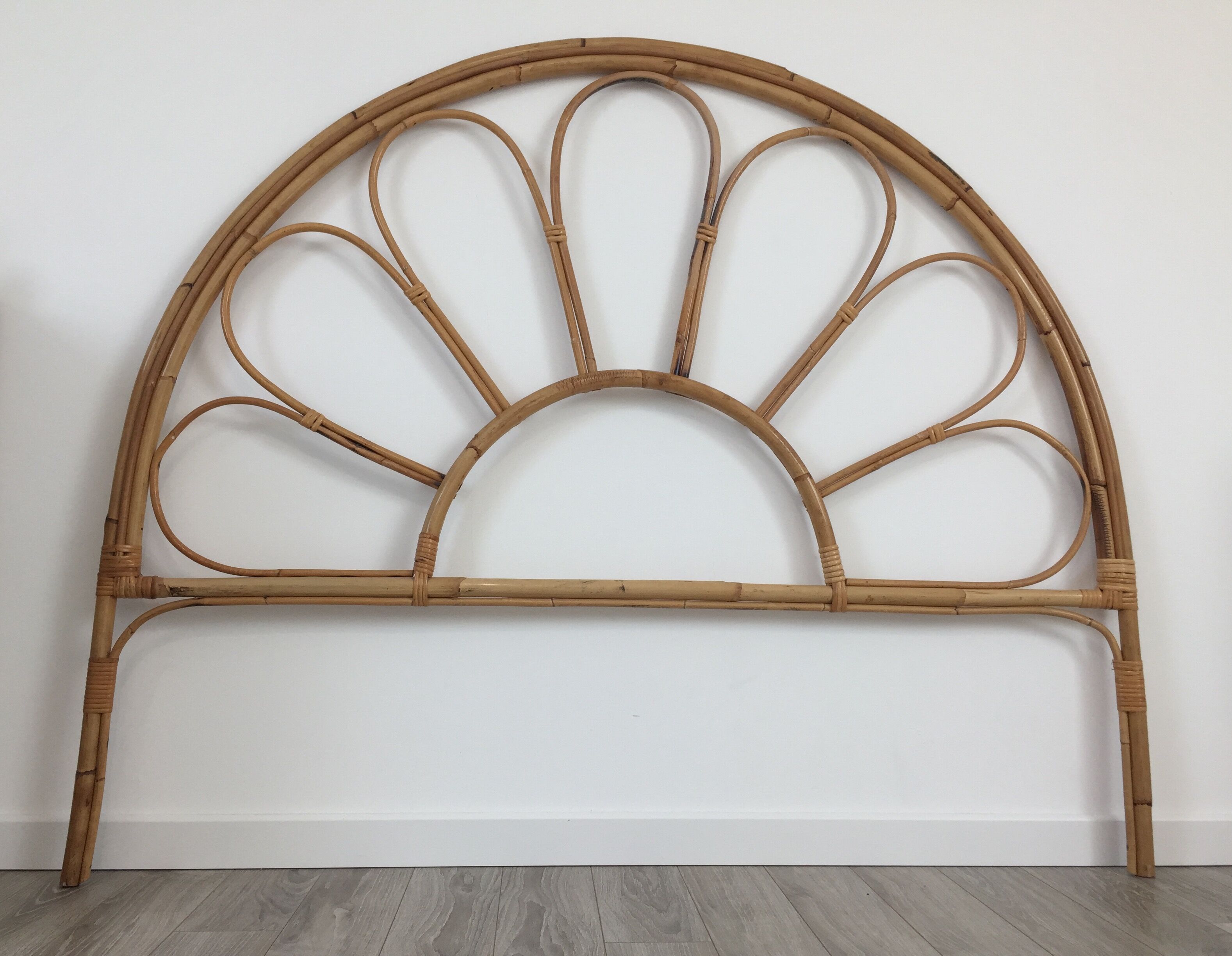 Tête de lit rotin 140cm