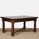 Extendable dining table, French craftsmanship from the 1940s.
