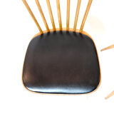 Pair of menuet chairs by Baumann, 1960s