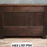 Coffre ancien style Renaissance en noyer massif richement sculpté