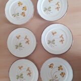 Quadrifoglio dessert plates