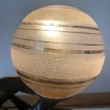 Limousin art deco night light with seagull decoration