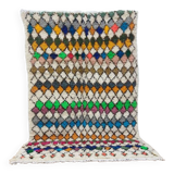 Handmade wool Berber rug 245x153 cm
