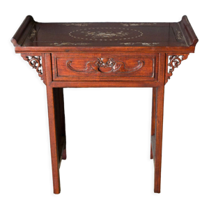 Console chinoise en bois de fer