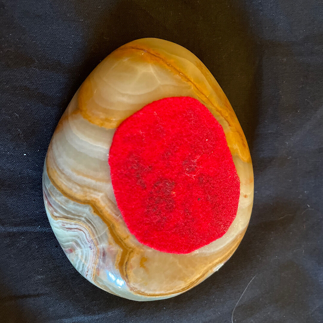 Vintage onyx ashtray