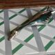 Vintage goose in flight bottle opener in silver metal
