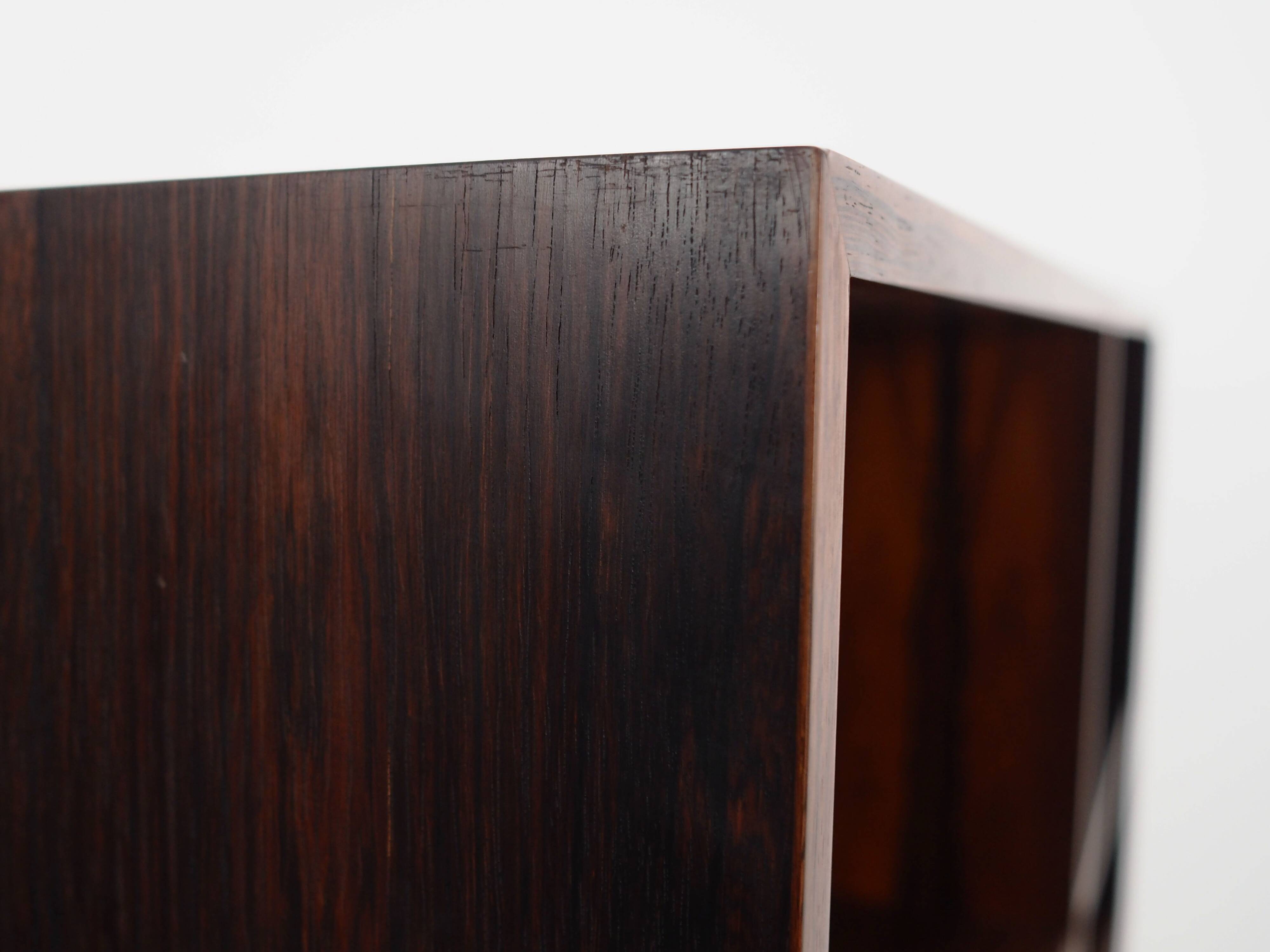 Rosewood bookcase, Danish design, 1970s, production: Denmark