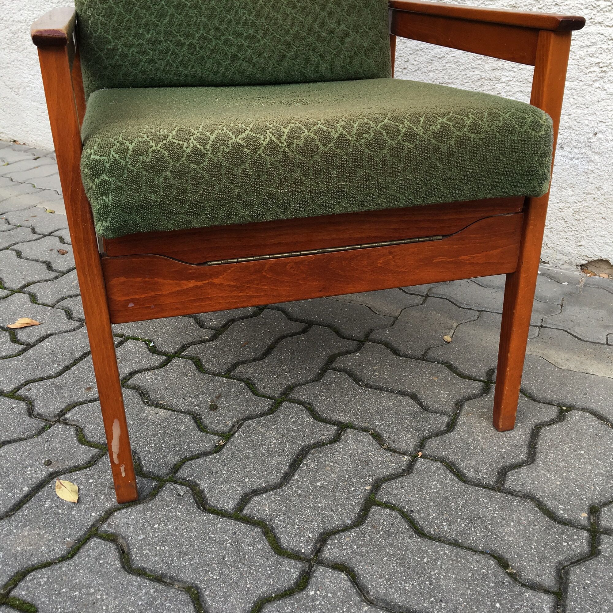 Vintage Tatra Czechoslovakia Lounge Chair Adjustable Mid Century 60s