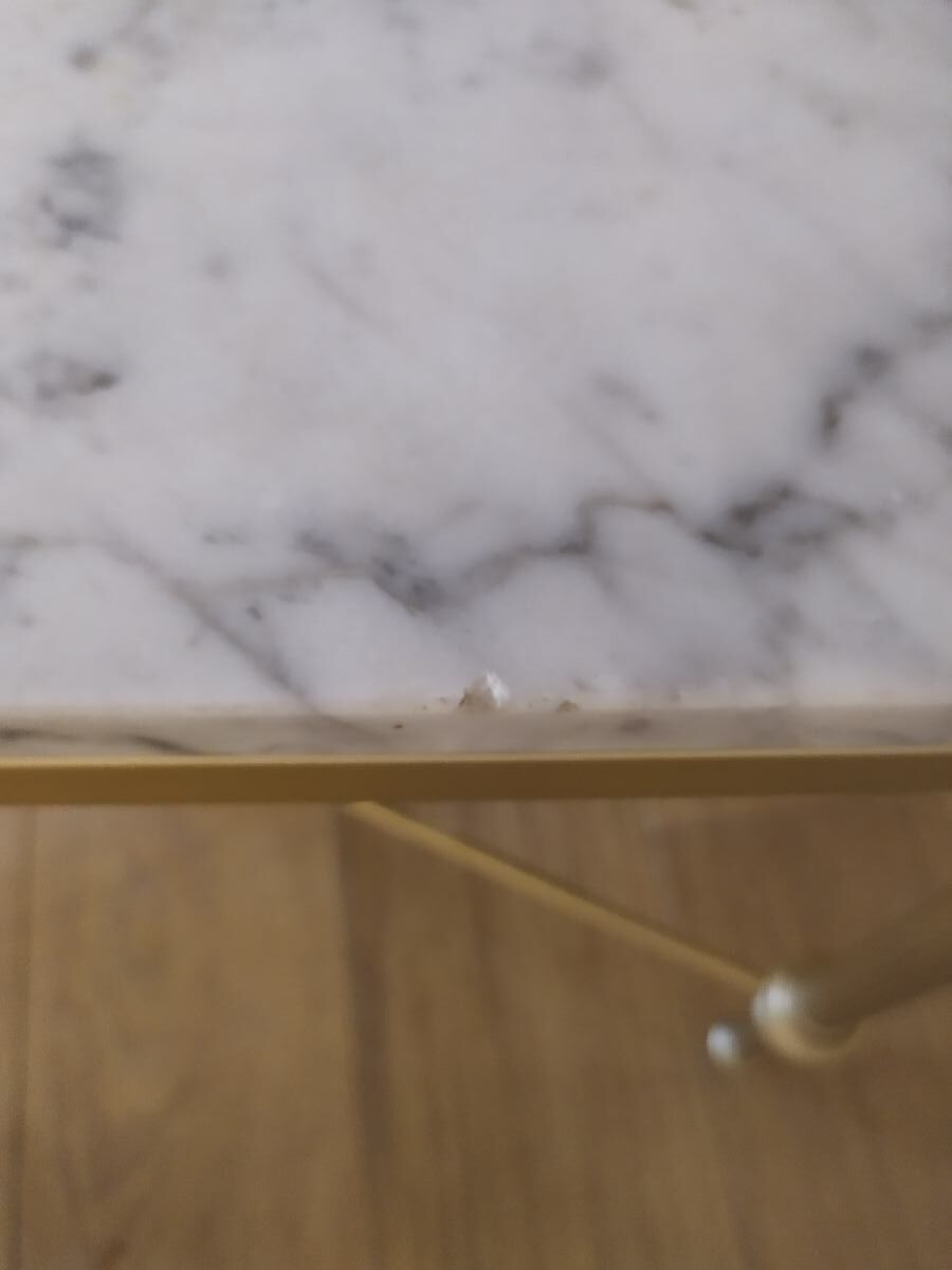 Marble coffee table