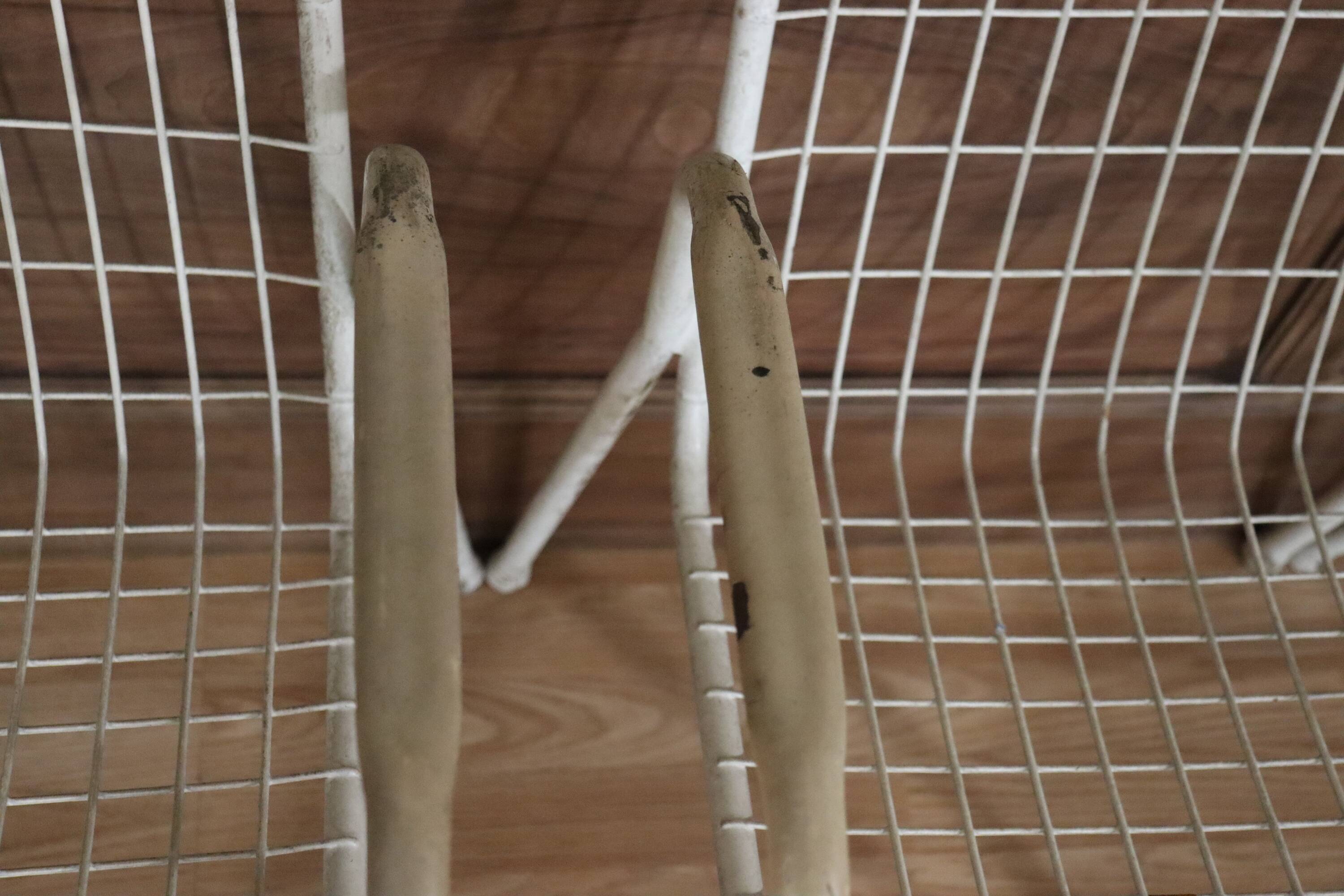 Series of 4 EMU armchairs model Rio 1960's