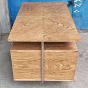 Bureau Bauhaus in ash veneer and tubular steel by Andre Lurcat