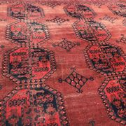 Large carpet former Turkmen afghan handmade 286 X 342 CM