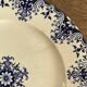 Flat ironstone plates "Rouen" Jules Vieillard Bordeaux