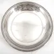 Christofle Perles round hollow plate, bowl, silver-plated salad bowl, excellent condition.