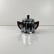 Vintage chrome-plated metal and bakelite coffee set, 1940s/50s