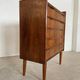 Vintage Danish mid-century modern rosewood chest of drawers by Henning Jørgensen 1959