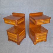 Art Deco bedside tables in pairs