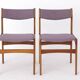 4 Mid-century Vintage Chairs, 1960s, Danish, Teak, Set of 4