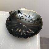 artisanal shell cup empty pocket / soap holder