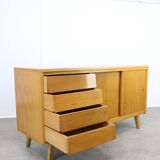 Mid-Century Italian Wooden Sideboard, 1950s