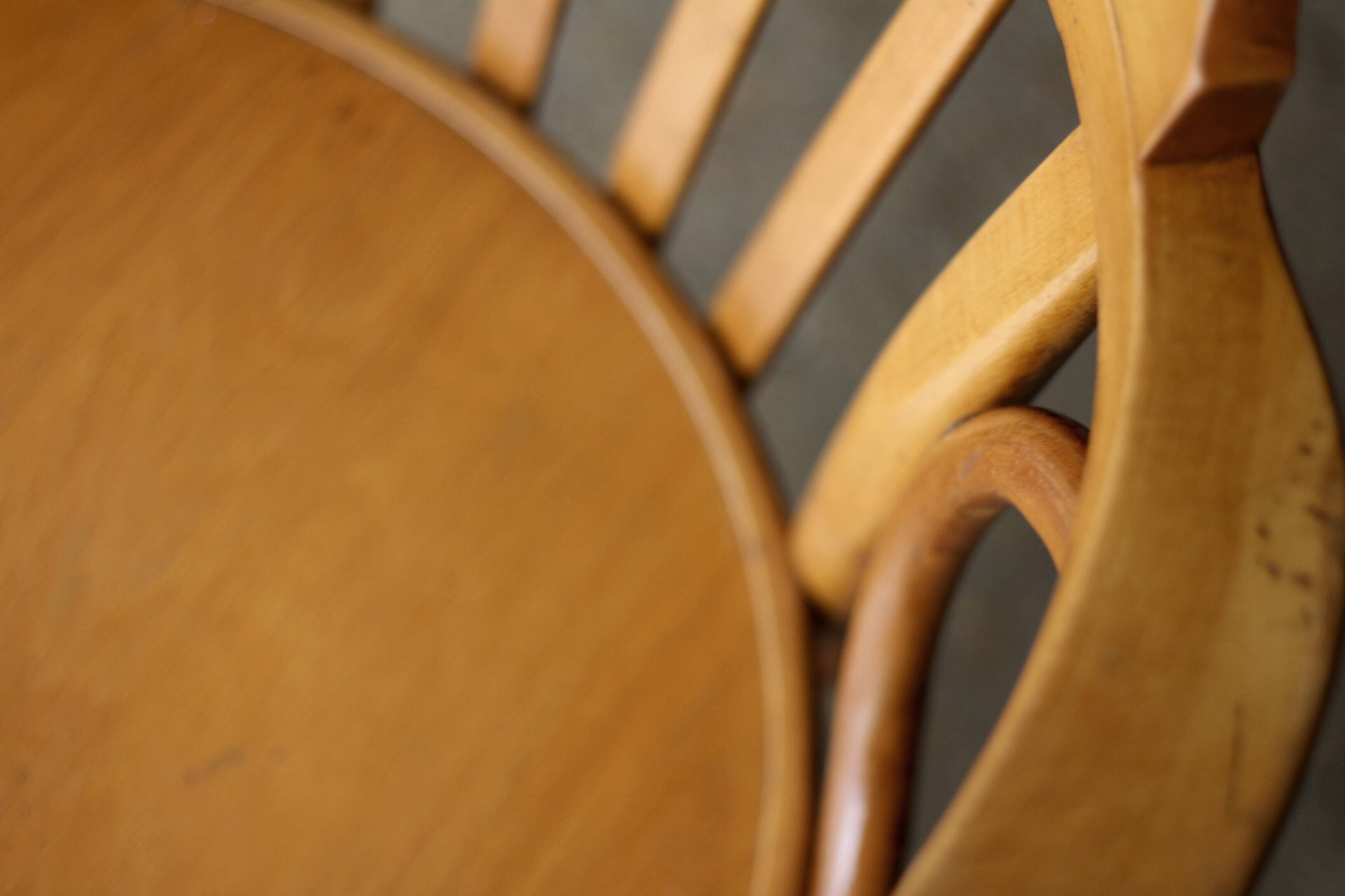 Beautiful Thonet American armchair. Industrial furniture, seat, chair.
