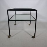 Herbert hirche design serving cart 1950s bauhaus