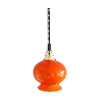 Vintage orange lamp