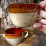 Ensemble de 2 Tasses en gre