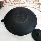 Service à thé japonais  en fonte noire