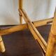 Tabourets rotin vintage