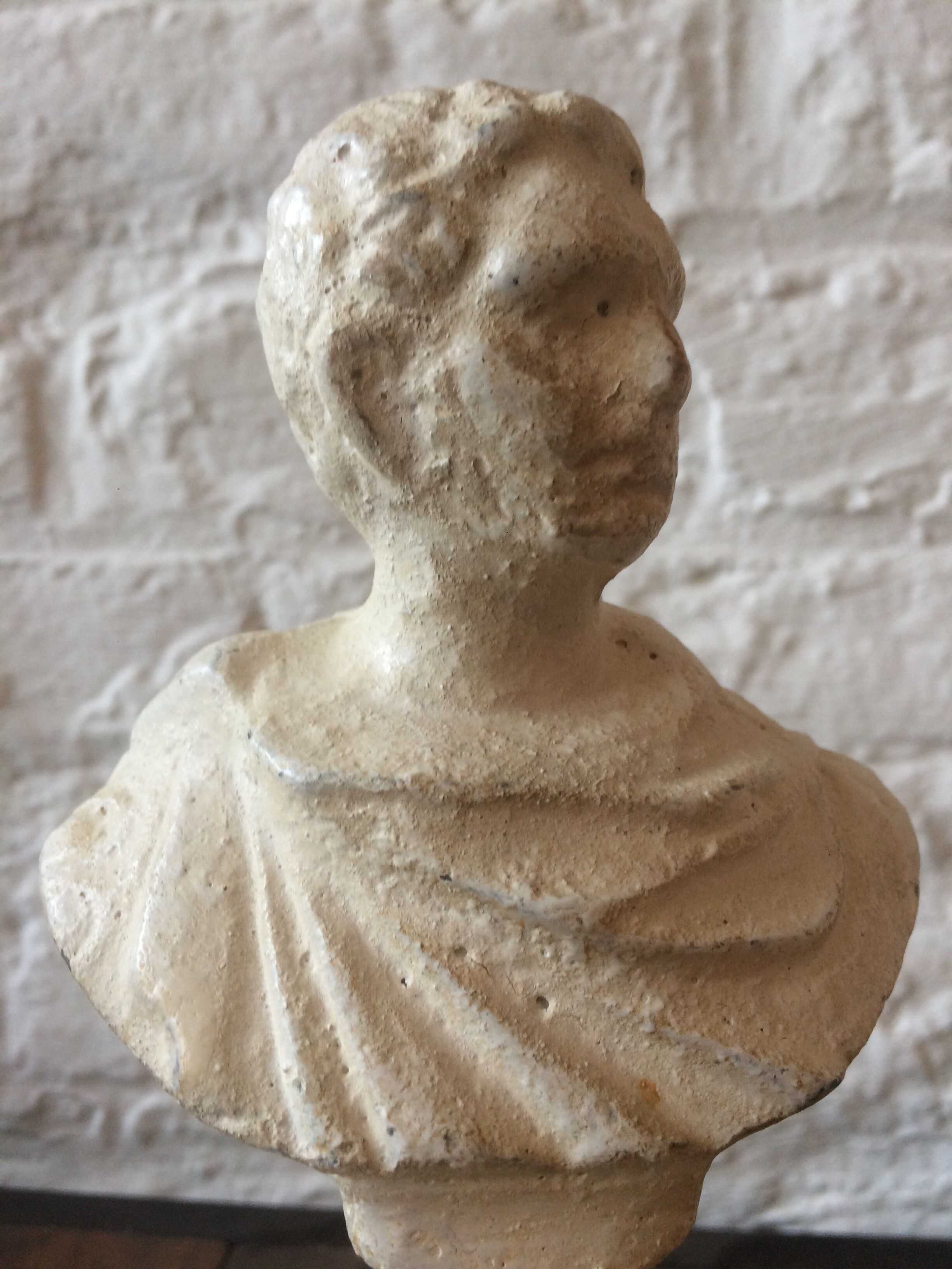 Ancient plaster bust