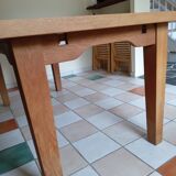 Table en chêne