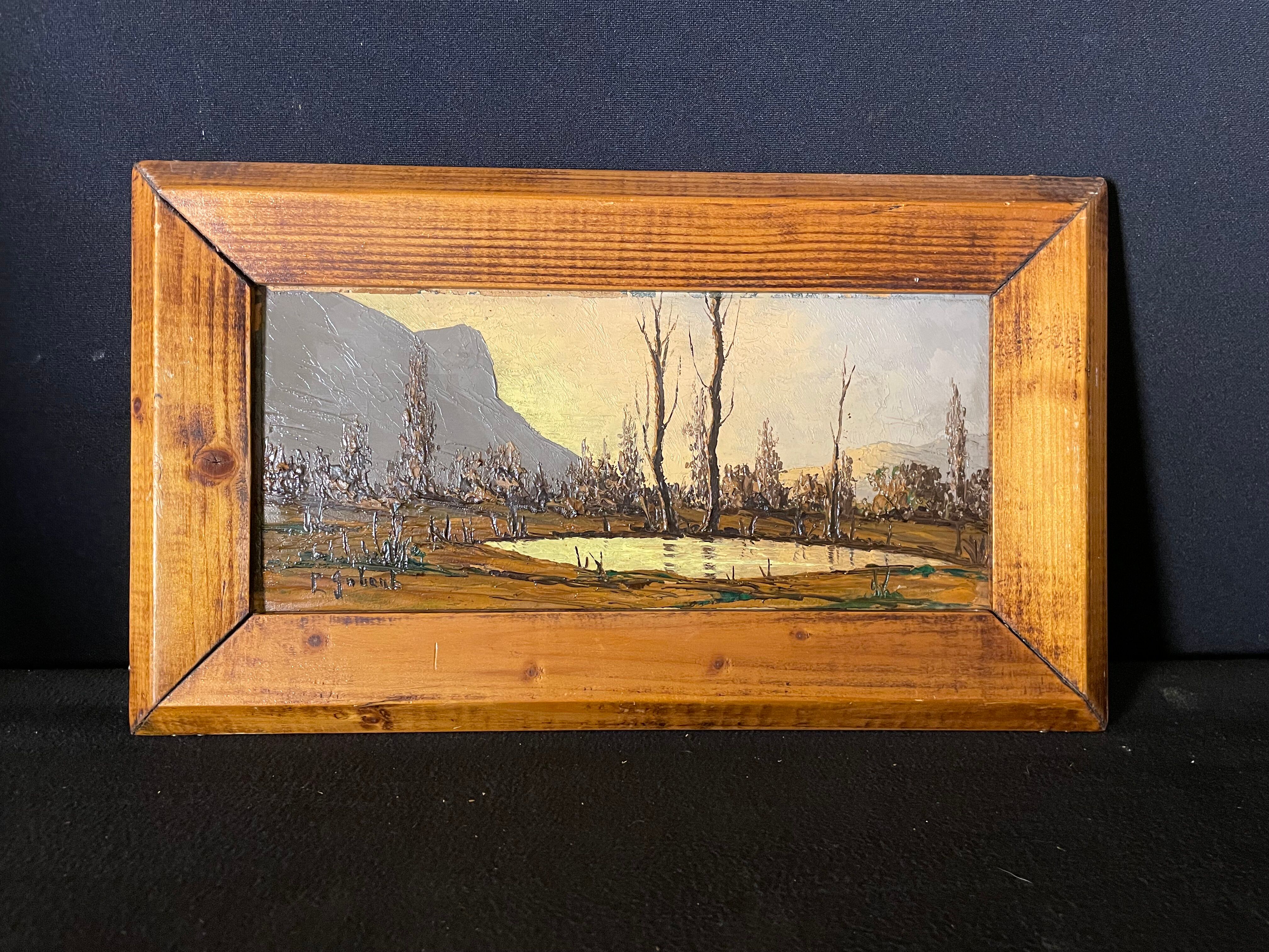 Painting by Paul Gobert1891-1963