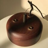 Suspension opaline and teak 60s
