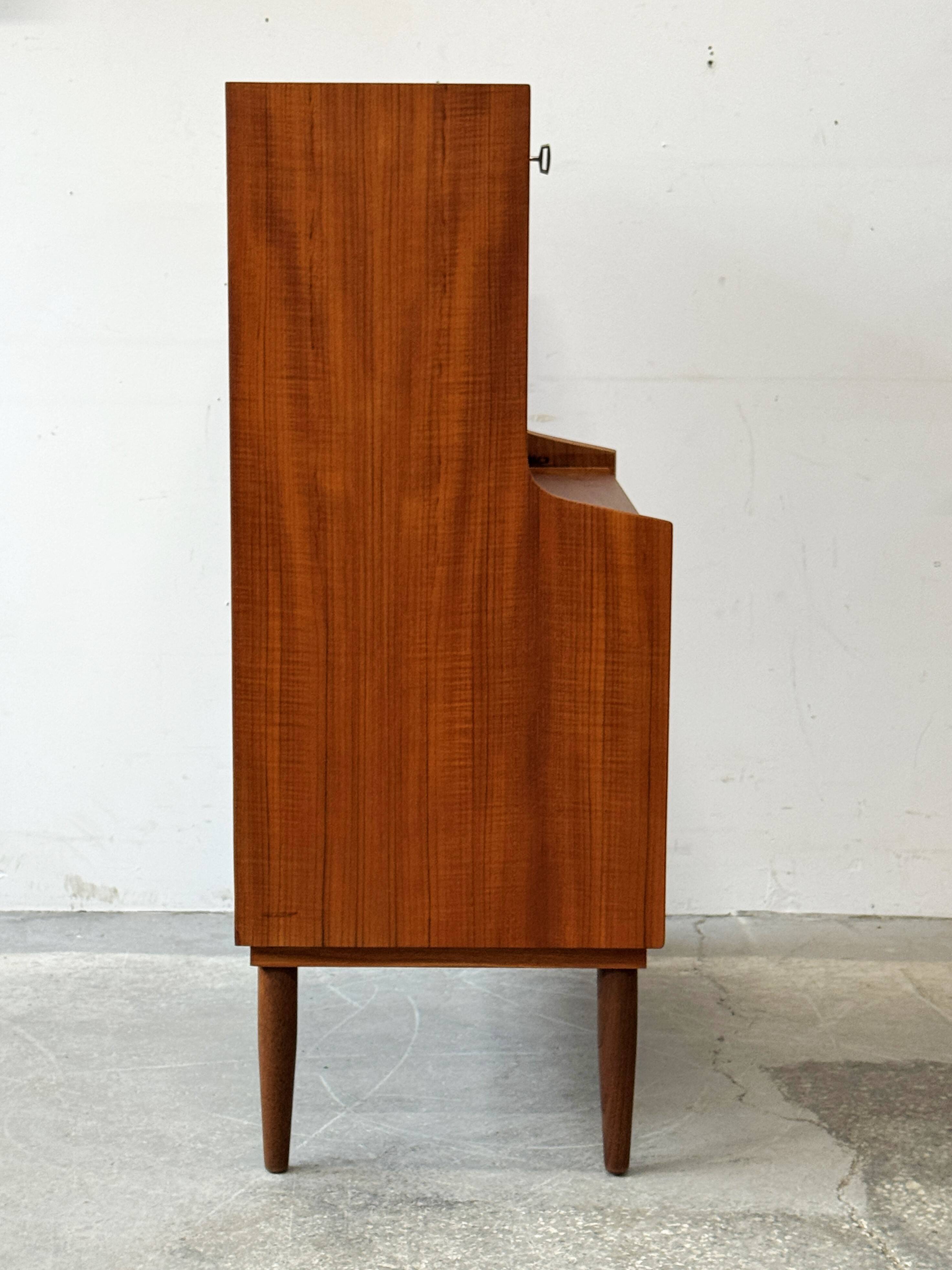 Secretary/desk, Denmark 1960s/1970s, mid-century modern, vintage