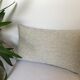 Two-sided cushion braided white black navy blue
