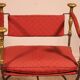 Fauteuil Curule En Fer Forgé Et Bronze