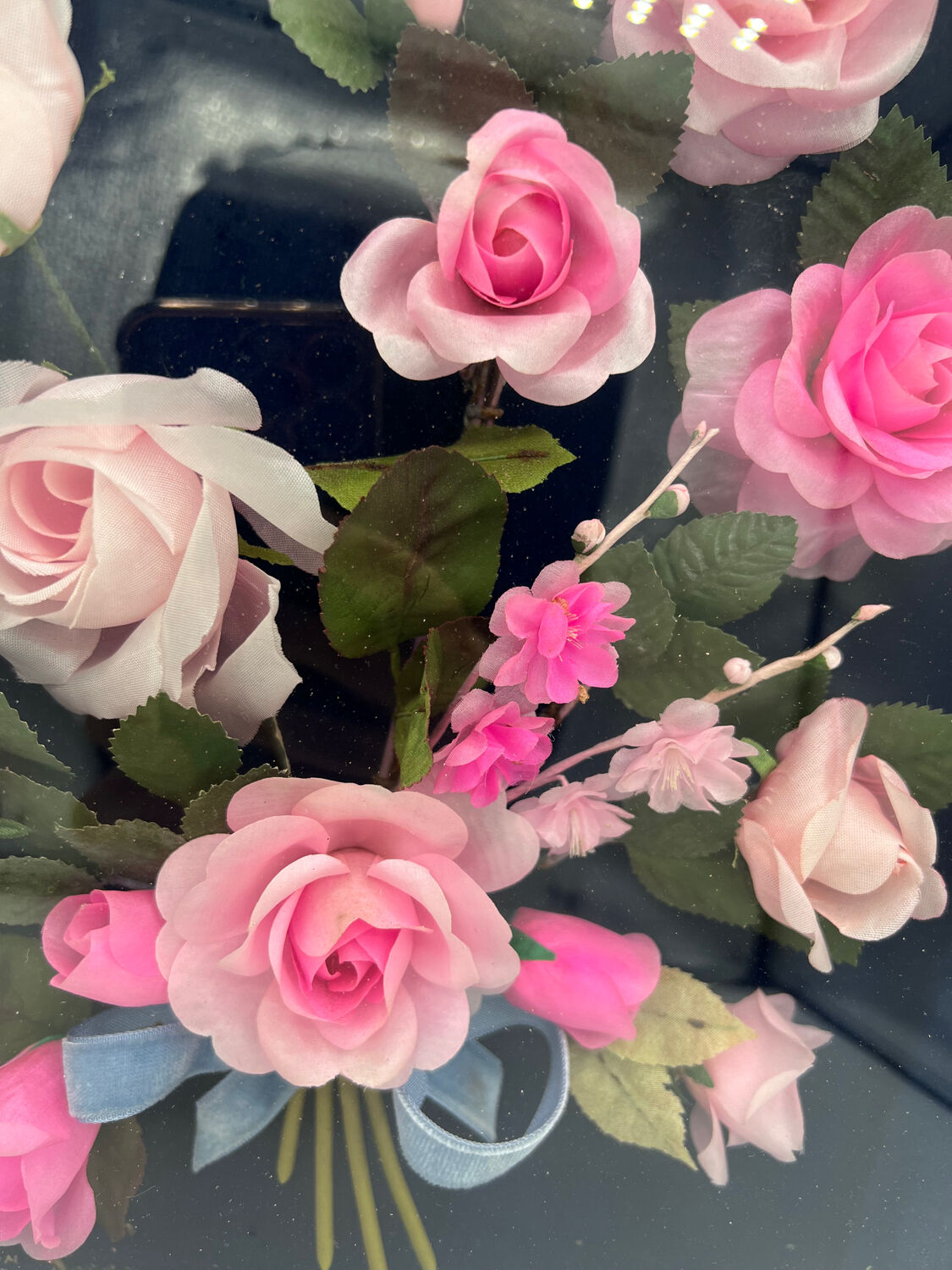 Vintage showcase frame