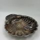 Vintage silver-plated scallop shell dish