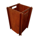 Scandinavian office trash teak 1960