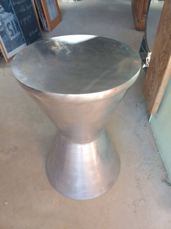 Tabouret tam-tam aluminium