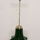 Art Nouveau style Murano glass pendant light, Italy circa 1950