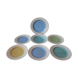 7 plates L'Amandinese model "excellence"