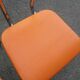 Lot de 2 chaises orange