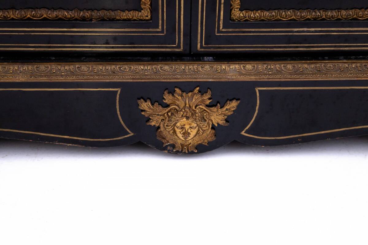 A unique set of Boulle chests of drawers, France, circa 1860.